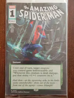 MTG Spider-Man #1 promo comic! Still sealed! NM to NM+ condition! - Image 1