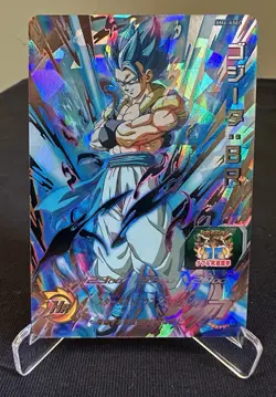 Bandai Gogeta: BR BM6-ASEC Secret Rare Foil Hero Card Super Dragon Ball Heroes - Image 1