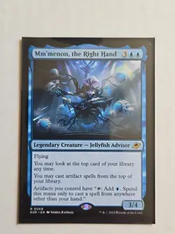Mm'menon, the Right Hand - Edge of Eternities - NM - MTG Magic - Rare - Creature - Image 1