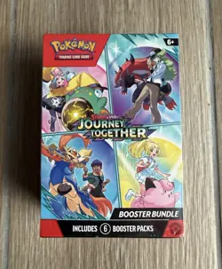 Brand New Sealed Pokemon TCG Journey Together Booster Bundle 6 Packs - Image 1