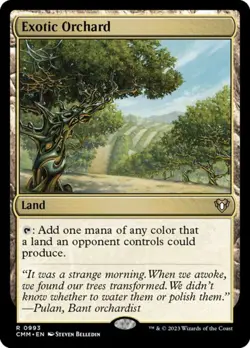 Exotic Orchard (Commander Masters 993) - Rare Magic: The Gathering Card - Image 1