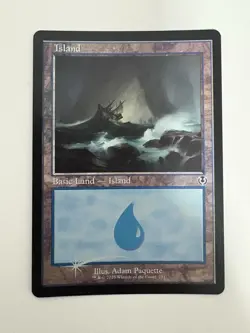 Island 291 Foil Retro Frame MTG Magic the Gathering Card NM Near Mint INR - Image 1