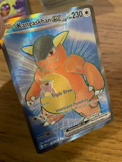 NEAR MINT! Kangaskhan ex (190/165) S&V 151 Full Art Ultra Rare Pokemon Card! - Image 3