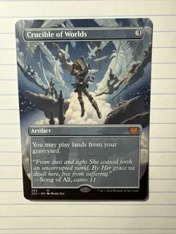 Crucible of Worlds (Borderless) Double Masters 2022 Regular - Image 1