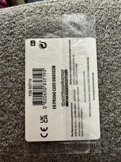 (SEALED) Umbreon 130/197 GameStop Stamped Promo - Pokemon TCG Obsidian Flames - Image 2