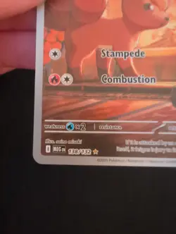 Vulpix 138/132 Illustration Rare - Mega Evolution Pokemon Card TCG NM/M - Image 5