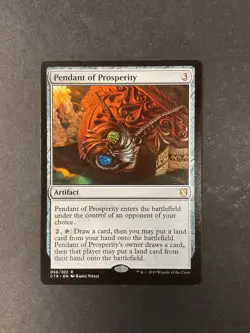 Pendant of Prosperity - Commander 2019 - Magic the Gathering - MTG - Image 1