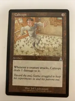 MTG LP Caltrops Urza's Destiny Free Shipping In The US With Tracking - Image 1