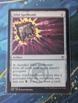 MTG - Nihil Spellbomb - NM - Masters 25 - Image 1