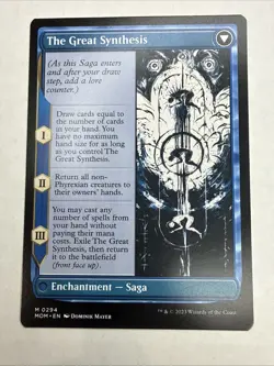 Jin-Gitaxias: Magic the Gathering March of the Machine Mythic Showcase Regular - Image 4