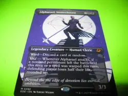 MTG Alpharael, Stonechosen (Borderless) Edge of Eternities Regular - Image 1