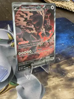 Pokemon Bloodmoon Ursaluna EX SIR Prismatic Evolutions 168/131 NM Fresh Pulled🔥 - Image 3