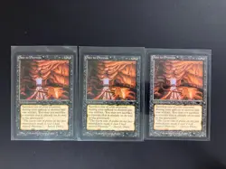 3 x GATE TO PHYREXIA Antiquities MTG Magic the Gathering Vintage RESERVED LIST - Image 1