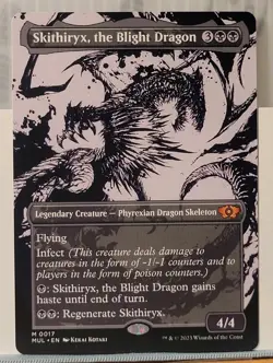 Mtg SKITHIRYX, THE BLIGHT DRAGON NM MUL 0017 -Argo- - Image 1