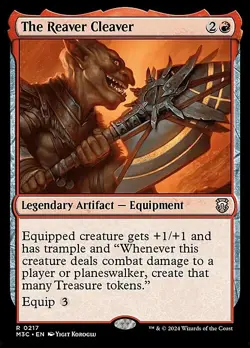 Magic The Gathering MTG THE REAVER CLEAVER Modern Horizons 3 NM Near Mint - Image 1