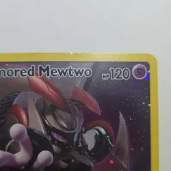 Pokemon TCG Armored Mewtwo Holo Promo SM SM228 Basic Psychic 120 HP 2019 English - Image 3