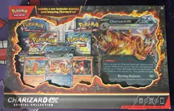 Pokemon TCG Charizard ex Special Collection Box Promo + Oversized Card - Image 1
