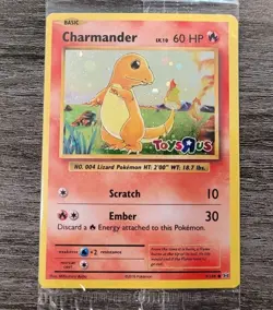 SEALED Pokemon Charmander Toys R Us Promo 9/108 XY Evolutions Cosmos Holo - NM/M - Image 2