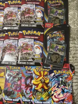Pokemon Trading Cards Bundle Deal Lot Of 19 New Packs - Image 2
