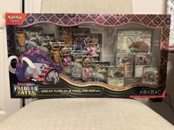 (5) Pokemon TCG Paldean Fates Great Tusk Iron Treads Premium Collection IN HAND - Image 3
