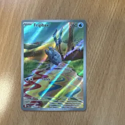 Pokemon Card TCG - Frigibax 208/193 - Paldea Evolved - Illustration Rare - NM - Image 1