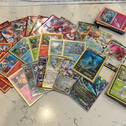 Pokemon Card Lot XY Sun & Moon Sword & Shield V GX EX Holo Rare Bundle Mixed Car - Image 1