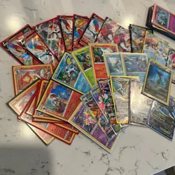 Pokemon Card Lot XY Sun & Moon Sword & Shield V GX EX Holo Rare Bundle Mixed Car - Image 2