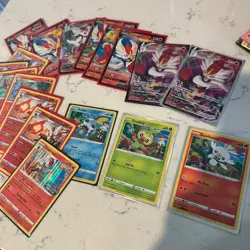 Pokemon Card Lot XY Sun & Moon Sword & Shield V GX EX Holo Rare Bundle Mixed Car - Image 4