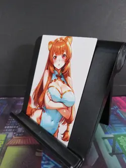 Raphtalia Rising of Shield Hero Custom Art Card NM Anime Waifu CCG Collectible - Image 2