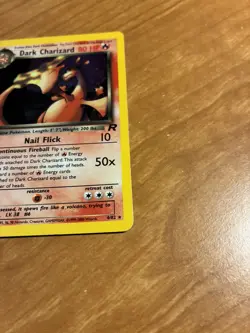 Pokemon TCG Dark Charizard 4/82 Holo Rare Card Team Rocket LP - Image 2