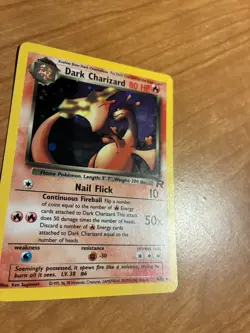 Pokemon TCG Dark Charizard 4/82 Holo Rare Card Team Rocket LP - Image 4