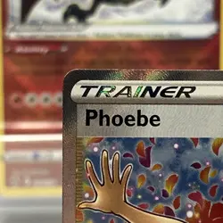 Pokemon TCG Phoebe 161/163 Sword & Shield Battle Styles Holo Full Art Card NM - Image 2