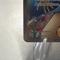 Pokemon TCG Phoebe 161/163 Sword & Shield Battle Styles Holo Full Art Card NM - Image 5