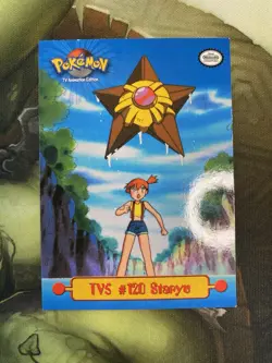 Staryu Misty 1999 Topps TV Animation Edition Pokemon TCG Card #TV5 Vintage - Image 1