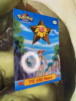 Staryu Misty 1999 Topps TV Animation Edition Pokemon TCG Card #TV5 Vintage - Image 2