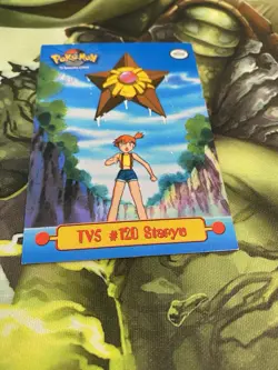 Staryu Misty 1999 Topps TV Animation Edition Pokemon TCG Card #TV5 Vintage - Image 4