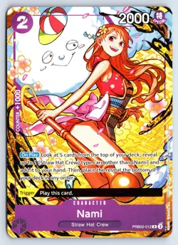 Nami (Welcome Pack 2026 Vol.1) PRB02-012 One Piece Promotion Cards NM - Image 1