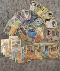Pokemon Bulk Lot 100 Cards! (50 Holo/25 Vintage/25 Common Uncommon) - Image 1