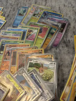 Pokemon Bulk Lot 55 Cards! (25 Holo/15 Vintage/15 Common Uncommon) FREE SHIPPING - Image 3