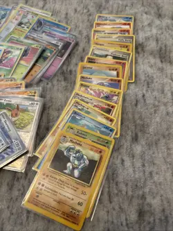 Pokemon Bulk Lot 55 Cards! (25 Holo/15 Vintage/15 Common Uncommon) FREE SHIPPING - Image 5