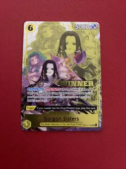 One Piece Card Game Winner Gorgon Sisters OP14-105 - Image 1