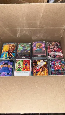 Dragon Ball fusion world decks of random cards/bulk - Image 1