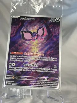 Pecharunt 129 Sv: Scarlet & Violet Promo Cards Holo STILL IN WRAPPER - Image 1