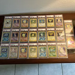 PSA Graded Vintage Pokemon Card Collection - Image 1
