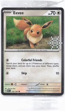 Miscellaneous Cards & Products #133/165 Eevee (Holiday Calendar) Stamp SEALED - Image 1