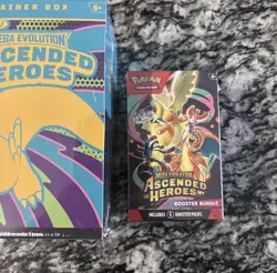 Pokemon Ascended Heroes ETB And Booster Bundle Package. Sealed - Image 3