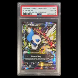 2015 POKEMON XY BLACK STAR PROMOS MEGA ABSOL-PREMIUM COLLECTION M ABSOL EX PSA 4 - Image 1