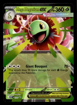 Pokemon TCG #034 Mega Meganium ex Promo - Image 1