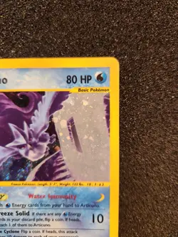 Pokemon TCG Articuno H3/H32 Skyridge Holo Rare E-Reader LP - Image 3