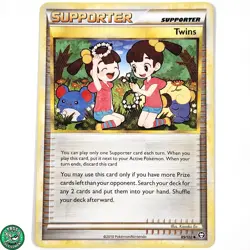Pokemon TCG Twins 89/102 Non-Holo HGSS Triumphant LP Light Play - Image 1